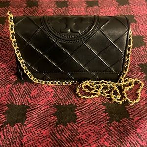 Tory Burch Fleming Soft Chain Wallet NWT